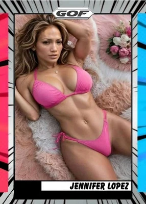 2025 GOF Jennifer Lopez HOLO Card - Image 1 of 2