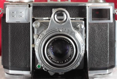 蔡司 Ikon Contessa 35 毫米测距仪相机 带 45 毫米 2.8 Carl Zeiss Opton 彩色 — 第 1/4 张图片