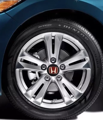 58mm Set of 4  2 1/4 HONDA CIVIC FIT JDM Red H Wheel Center Caps Hubs Cover Cap Foto 1 de 4