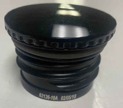 Harley Davidson Gloss Black Flush Gascap 63136-10A Touring Road Street Glide Foto 1 de 3