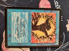 MTG Magic the Gathering - 1 x Spell Blast - Beta - Ex Cond