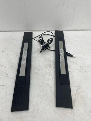 2022-2024 NISSAN TITAN XD LEFT & RIGHT FRONT ILLUMINATES KICK SILL SCUFF PLATE - Image 1 of 4