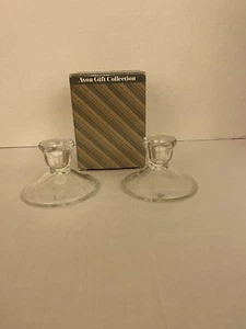Vintage Avon Paar Kerzenständer 24% Voll Bleikristall - Bild 1 von 2