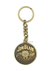 1995 Jim Beam 200 Aniversario 1795 Llavero Cremallera Colgante De Colección Antiguo NUEVO - Imagen 1 de 2