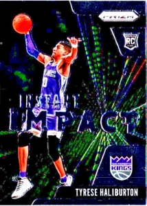 2020-21 Panini Prizm Instant Impact #9 Tyrese Haliburton RC Rookie Kings Sale - Picture 1 of 2