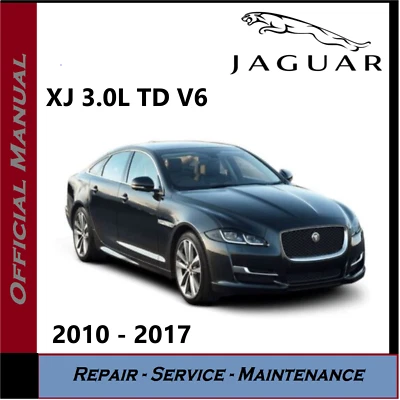 JAGUAR XJ 3,0 л дизель TDV6 мастерской сервис ремонт руководство - 2010 - 2017 на USB - Изображение 1 из 4