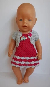 Puppen Kleider für Babypuppen 40-43cm wie z. B. Baby Born, UNIKATE, HANDMADE - Bild 1 von 4