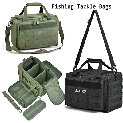Square Tackle Fishing Tackle Bag SaltWater Fishing Bag Oxford Material Storage - image 1 of 4