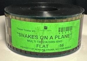 35MM Movie Trailer - Snakes on a Plane (2006) - Flat Format - Teaser Trailer #1 - Picture 1 of 6