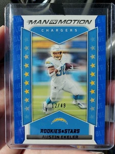 2022 Panini Austin Ekeler - Rookies & Stars Man in Motion True Blue /49 Chargers - Bild 1 von 2