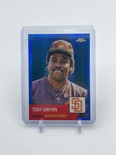 Topps Chrome Platinum Anniversary 22 Blue Prism Refractor Tony Gwynn #146