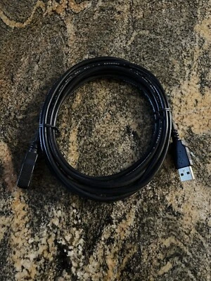 Stand Up Desk USB Mouse Keyboard 2.0 Extender Repeater Stretch Cable 10 Feet - Image 1 of 4