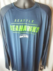 Seattle Seahawks NFL Hombres Majestuosa Grande/Alta Genial Camisa Base 2XT hasta 5X - Imagen 1 de 4