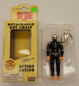G.I. vintage Figura de acción Joe Action Sailor 33⁄4"" llavero alto c.1998 GI Joe - Imagen 1 de 1