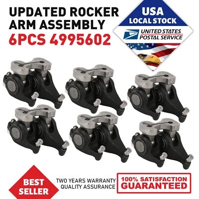 Conjunto de brazo basculante de 6 piezas para Cummins Dodge Ram 2500 3500 diésel 24 V 5,9 L 6,7 L Foto 1 de 4