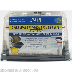 API Saltwater Marine Aquarium Master Liquid Test Kit Fish Tank Water Testing - Picture 1 of 1