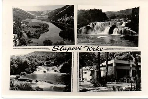 cr 019 - Anno 50 LOZOVAC (Croazia) Slapovi Krke - 4 vedute - non viaggiata - Imagen 1 de 1