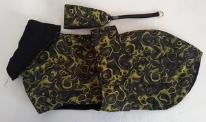 ABRIGO IMPERMEABLE Y CUELLO CAMUFLADO MARCA DE AGUA XOLO GALGO ITALIANO CRESTADO CHINO - Imagen 1 de 3