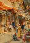 A4 Photo Tyndale Walter 1855 1943 An Artist in Egypt 1912 The Khan Khalil Cairo 