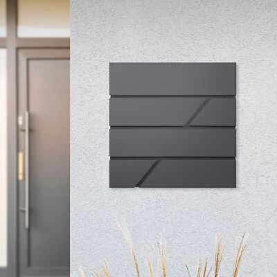 Cassetta postale da parete buca portalettere giornale da esterno design moderno - Immagine 1 di 4