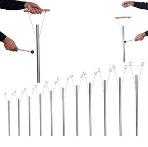 11 Planetary Pipes-louder than Tuning forks Healing Tuned Pipe+Hand Stand+Mallet