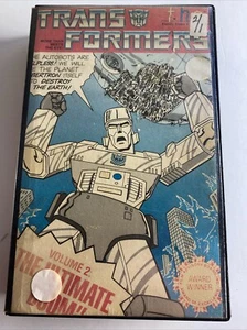 Transformers Volume 2 "The Ultimate Doom" Original VHS 1985 Vintage Clamshell - Picture 1 of 4