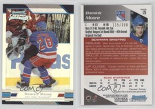 2003-04 Bowman Chrome Draft Picks & Prospects Refractor Dominic Moore Rookie RC