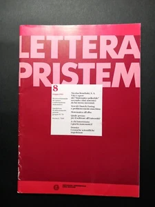 LETTERA MATEMATICA PRISTEM - N. 8, GIUGNI 1993 - Foto 1 di 4