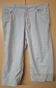 Berghaus Walking Trousers White 3/4 Length Nylon Canvas W34 L20 Size 16 - Picture 1 of 8