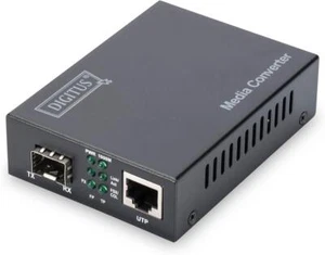 DIGITUS Medienkonverter SFP+ Port 10 Gbit Ethernet RJ45 / SFP+ 10GBase-T - Afbeelding 1 van 2