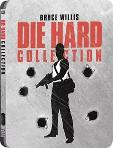 Die Hard 1-5 Collection Steelbook Blu-ray Bluray Movie Film - Picture 1 of 1