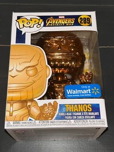 Funko POP! Avengers Infinity War: Thanos Naranja Cromado Walmart Excl 289 Marvel - Imagen 1 de 5