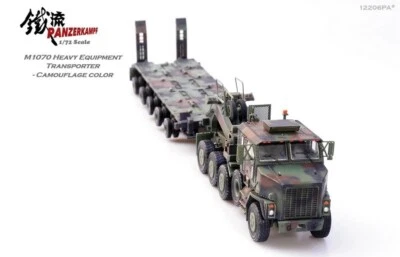 1:72 US Army Oshkosh M1070 Heavy Transport Vehicle Military Toy Finished Model - Image 1 of 4