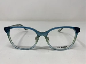 Steve Madden GOBI BLUE GREEN FADE 48-15-130 Full Rim Eyeglasses Frame XQ89 - Picture 1 of 8