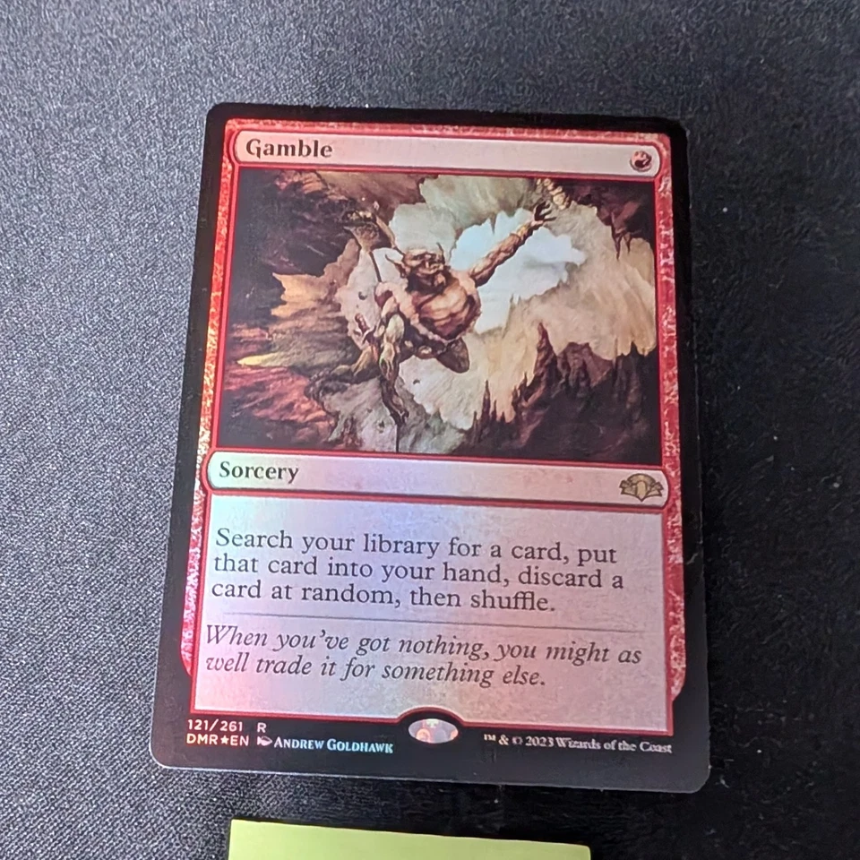 Gamble - DMR - MTG - EN - Foil - NM - 121/261 - Image 1 of 1