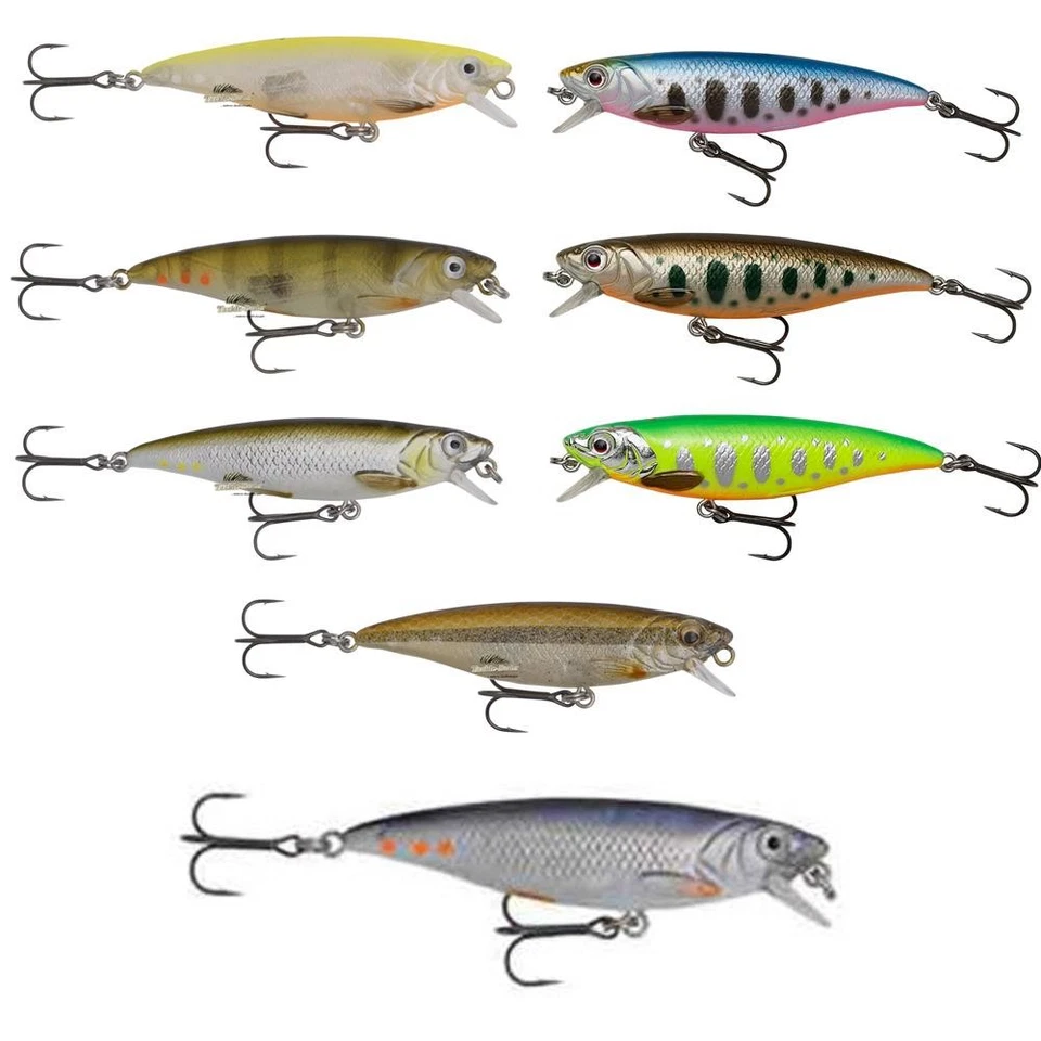 Savage Gear 3D Twitch Minnow SP 6,6 + 8,0cm Wobbler Twitch and Roll Hecht Barsch - Bild 1 von 1