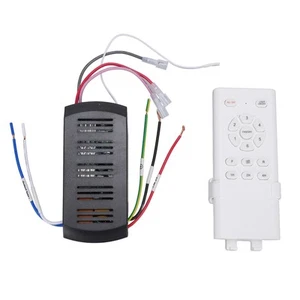 JY Universal Ceiling Fan Remote Control Kit Ceiling Fan Light Timing Speed - Picture 1 of 22