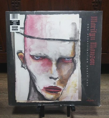 SEALED Marilyn Manson One Assassination Under God Vinyl Record RED OPAQUE - Image 1 of 2