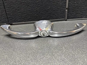 1955-62 ROLLS ROYCE SILVER CLOUD, BENTLEY BOOT LID TRUNK HANDLE LOCK CHROME OEM - Picture 1 of 20