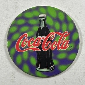 Coca Cola POG #34 Glass Bottle - Coke Caps 1995 POGs Collect-a-Card Advertising - Picture 1 of 2