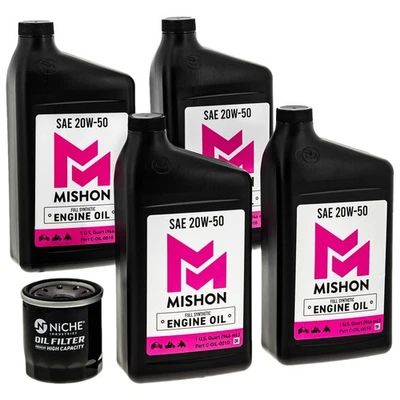 MISHON Engine Oil Change Kit for Harley-Davidson Street 750 500 XG750 XG500 - Image 1 of 4