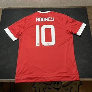 Manchester United Wayne Rooney Kit Jersey adidas 2015 premier england everton - Picture 1 of 14