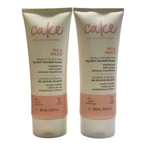 2 Cake Beauty Lavado de Ducha Hecho con Leche 200 ml Lavado de Ducha Terciopelo - Imagen 1 de 1