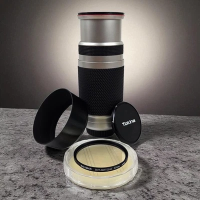 Tokina AF 100-400mm f/4.5-6.7 Telephoto Lens Sony Minolta A Mount w Caps +Extras - Image 1 of 4