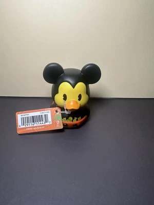 Halloween Trick or Treat Mickey Minnie Mouse Character Rubber Duck Ducks Orange - Image 1 of 4