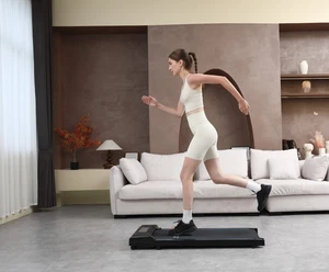 Foldable Underdesk Walking Pad Treadmill Electric  Smart Running Machine Speaker - Picture 1 of 12