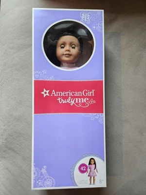 American Girl Truly Me 18 pulgadas cabello castaño oscuro ojos marrones piel mediana Foto 1 de 4