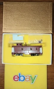 Modelo HO Latón - Oriental AT&SF Santa Fe Original Pico Techo Caboose - ¡F/P Nuevo! - Imagen 1 de 8