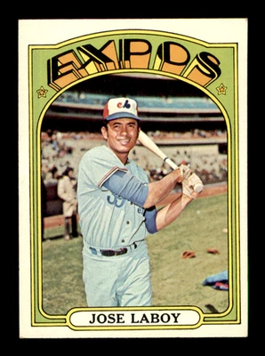 1972 TOPPS #727 JOSE LABOY (EX) HIGH # ~ GFCC - Image 1 of 3