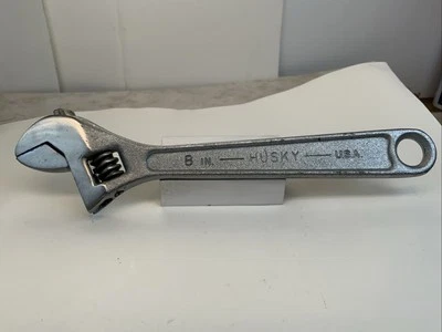 HUSKY A-8, 8in. Adjustable Wrench, Forged Alloy, USA - Image 1 of 4